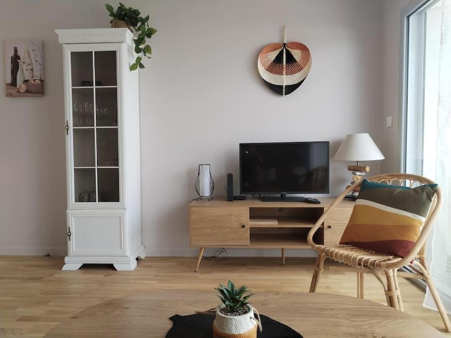 Appartement Neuf Classe, Balcon Et Petite Vue Mer เปลเนิฟ-วัล-อ็องเดร ภายนอก รูปภาพ