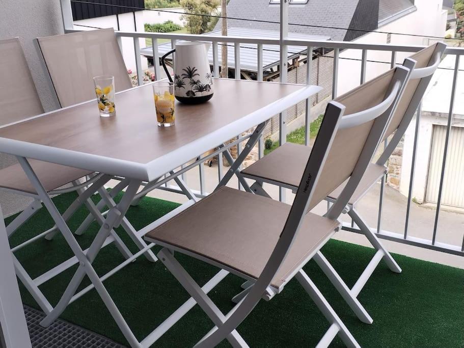 Appartement Neuf Classe, Balcon Et Petite Vue Mer เปลเนิฟ-วัล-อ็องเดร ภายนอก รูปภาพ
